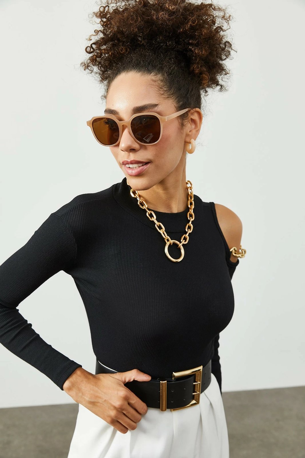 Bluze për gra, e zezë, Jumeon X2202