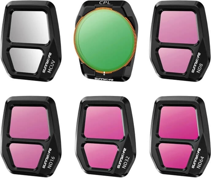 Set filtrash për dron Sunnylife A3S-FI929, 6 copë, për AIR 3S