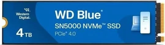 SSD WD Blue SN5000 4TB M.2 PCIe NVMe