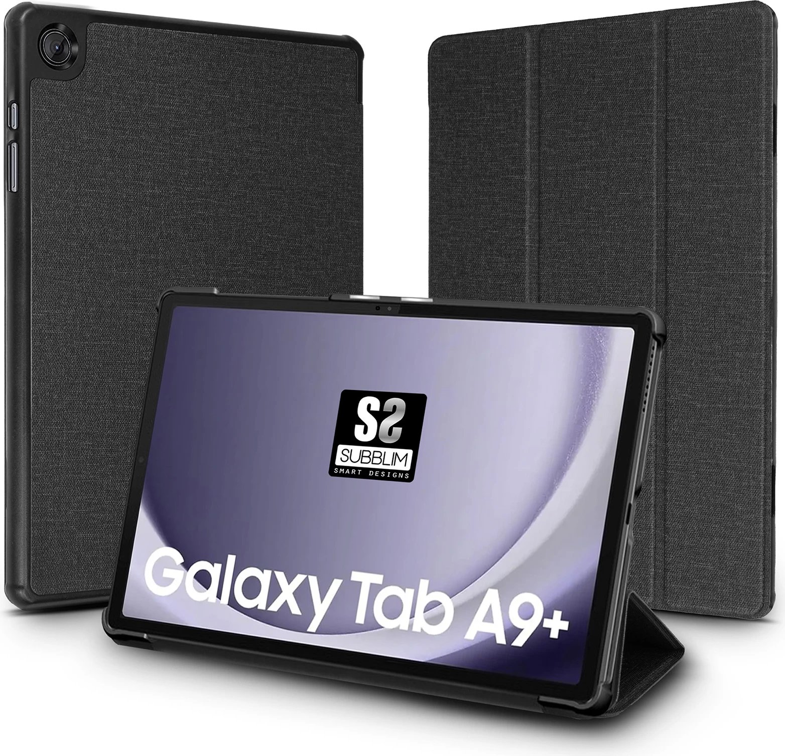 Mbështjellës tablet SUBBLIM SHOCK Samsung Tab A9 Plus, i zi