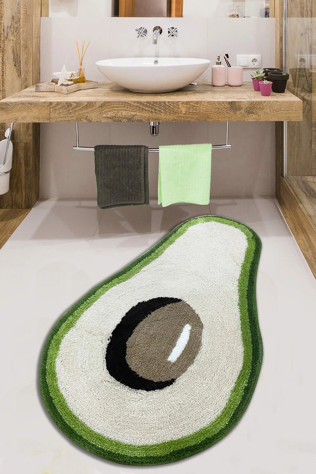 Tapet banjoje, formë avokado, Mijolnir, Zavoka, 60x100cm