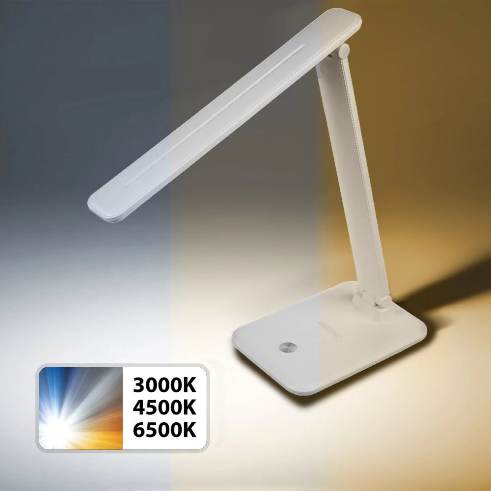 Llambë tavoline Maclean MCE614W, LED, 9W, e bardhë, e palosshme