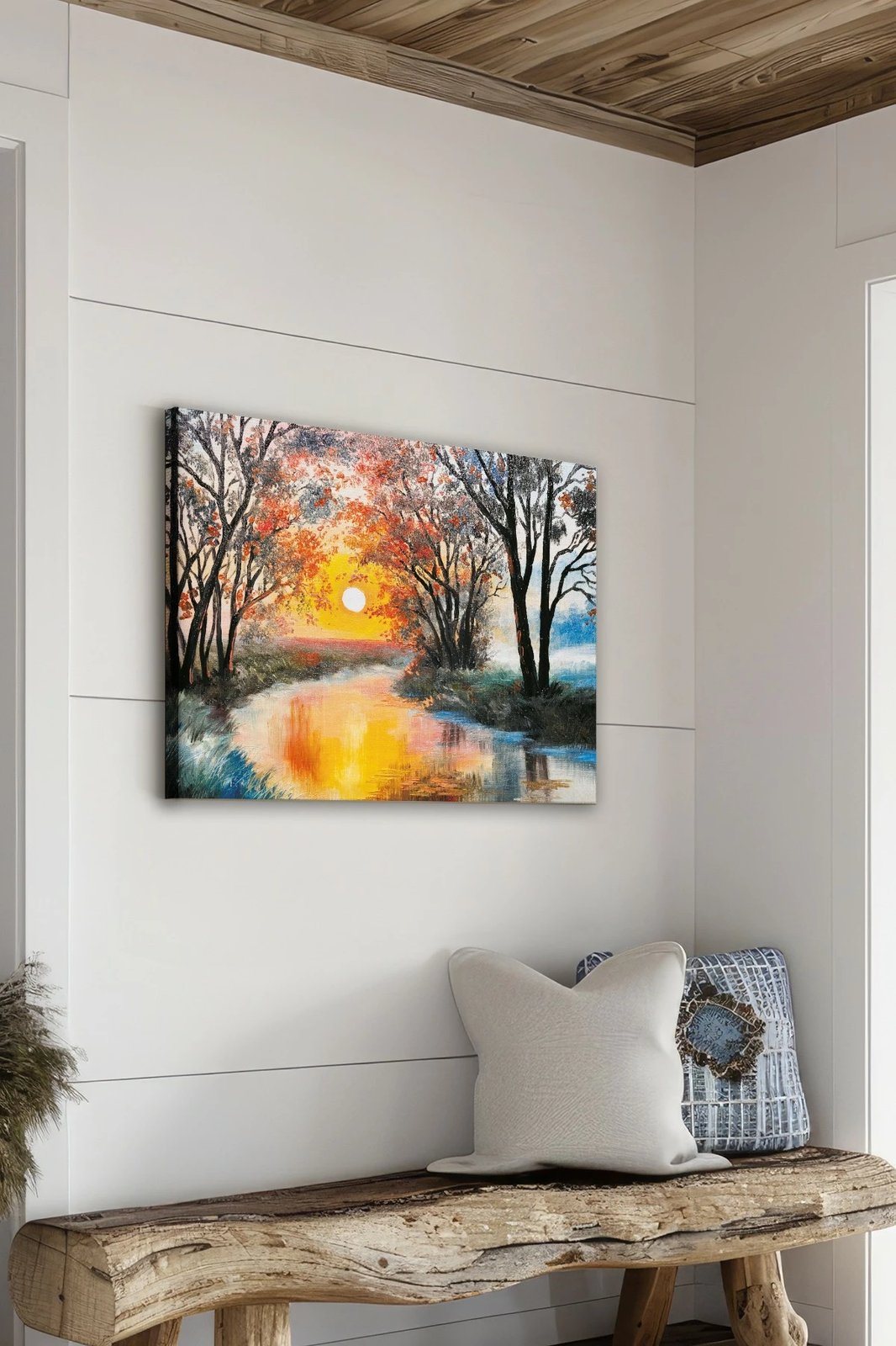 Pikturë dekorative në kanavacë, shumëngjyrëshe, Wallity Ersyfdc166, 50x70cm