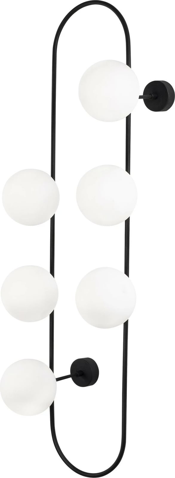 Llambë muri Opviq, Abaküs - 4921, e zezë-e bardhë, 40x33x124 cm