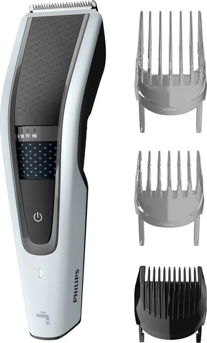 Makinë qethëse flokësh Philips HC5610/15, me bateri NiMH, e zezë/bardhë