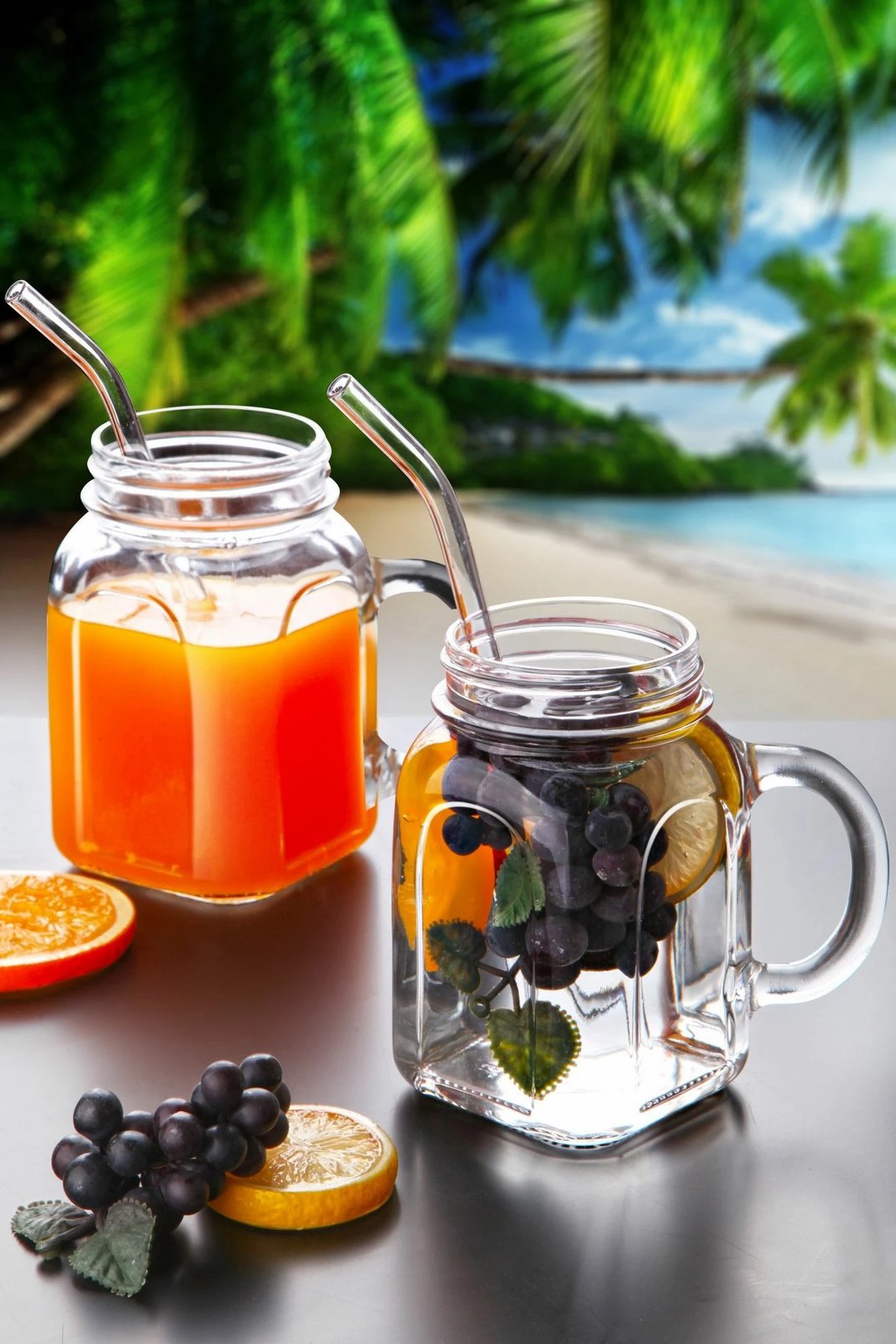 Set gotash prej qelqi (2 copë), Hermia Concept, KLCKVNBR2