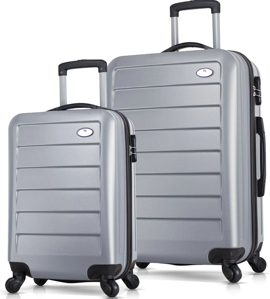 Set valixhesh (2 copë), ngjyrë gri, Zoozie Bags, 4780