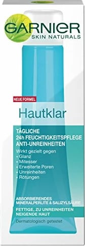 Krem hidratues Garnier SkinActive Hautklar 24h, 40 ml