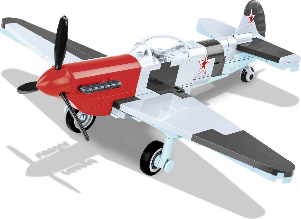 Set blloqe Cobi Klocki Yakovlev Yak-3, Historical Collection, 140 pjesë