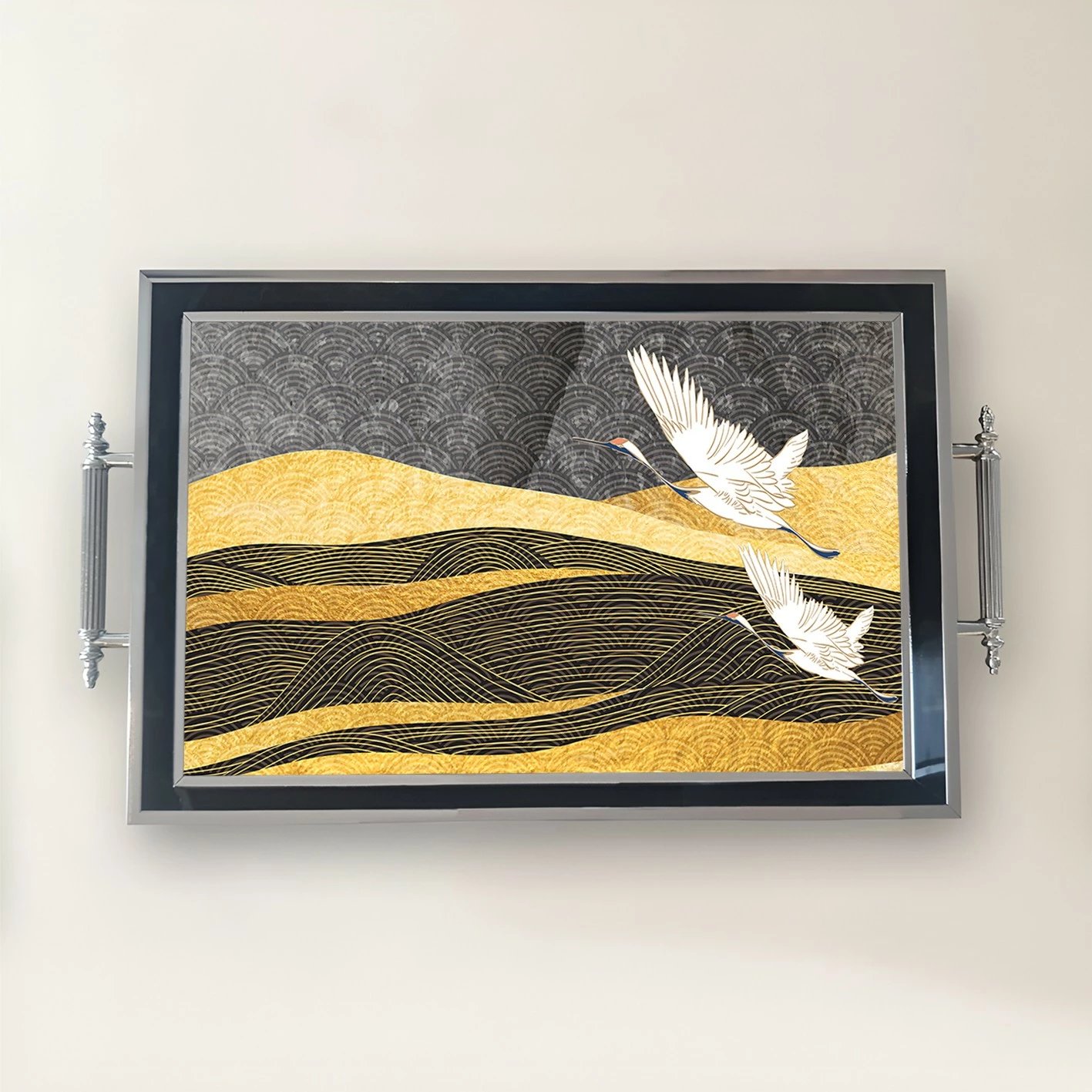 Tabaka xhami, dizajn Aberto, TPG9858, shumëngjyrëshe Tabaka xhami, dizajn Aberto, TPG9858, shumëngjyrëshe