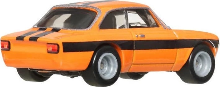 Makine lodër Hot Wheels Fast & Furious Alfa Romeo Giulia Sprint GTA, 1:64, portokalli/zezë