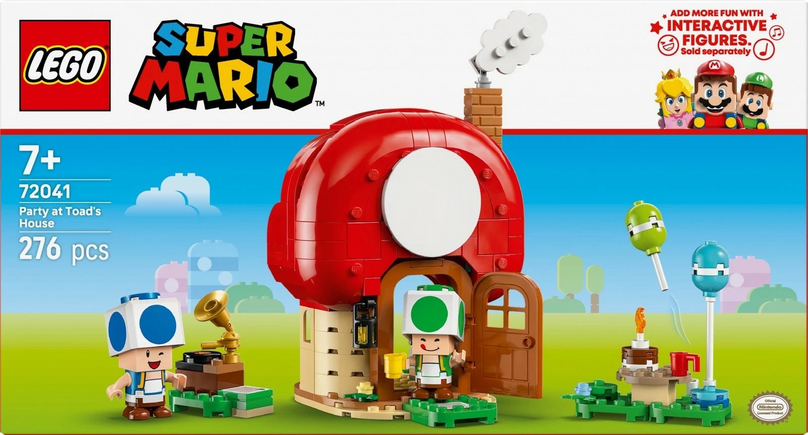 Set LEGO Super Mario 72041 Toad and Housewarming, 276 pjesë