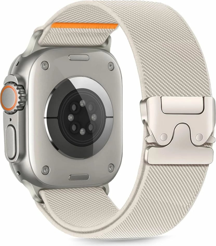 Rrip najloni për Apple Watch Tech-Protect Nylon Clasp, 44/45/46/49 mm, Gri