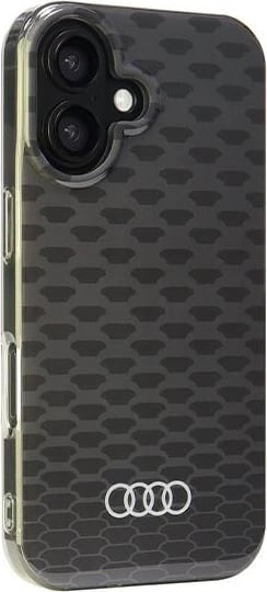 Mbështjellës Audi IML Stitching Pattern MagSafe për iPhone 16 6.1", i zi