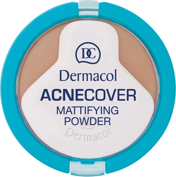 Pluhur matifikues kompakt Dermacol Acnecover 04 Honey 11g
