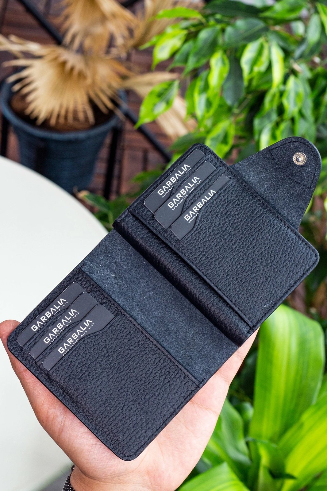 Mbajtës kartelash Zoozie Bags, Luzern, ngjyrë e zezë