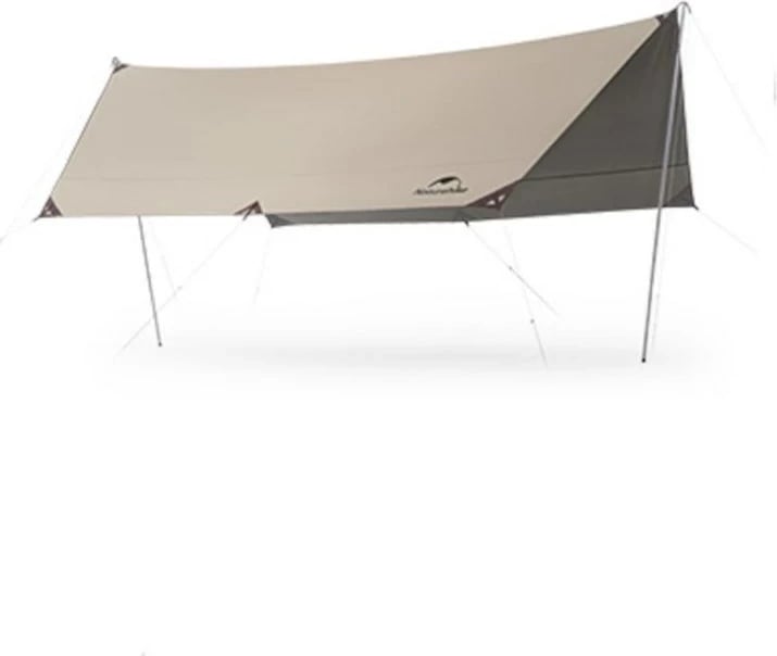 Tarp Naturehike sky ti black hexagon c2350ws010, Khaki