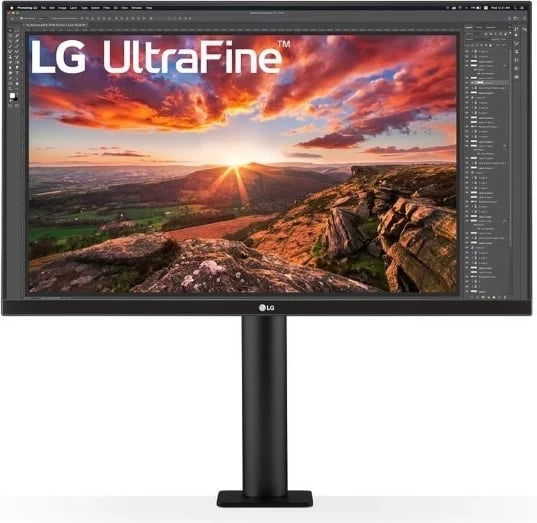 Monitor LG 27UN880P-B, 27", IPS, 4K, 60 Hz, USB-C, HDR, Głośniki 5 W, Pivot, i zi