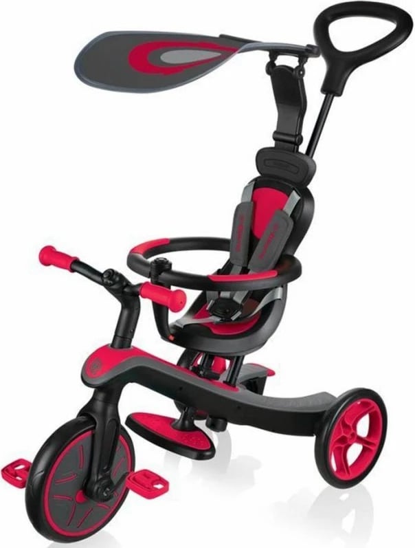 Bicikletë për fëmijë SMJ Sport Explorer Trike 4në1, e kuqe