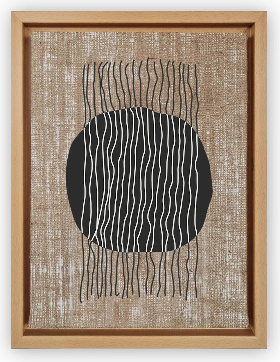 Pikturë dekorative në kanavacë, shumëngjyrëshe, Wallity, LNJ817956383432 - 96136, 96x136cm