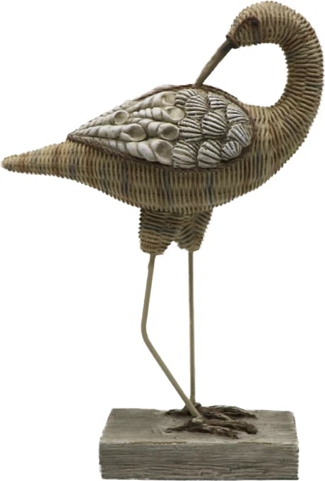 Dekor zog CALOR, natyral, 21x9x31cm, polirezine