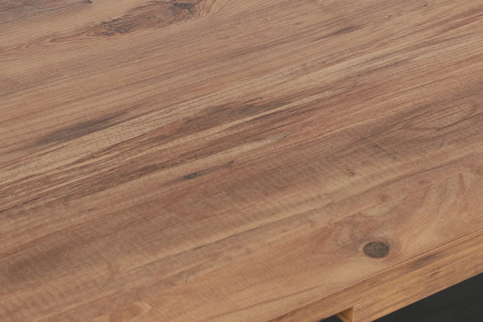 Tavolinë ngrënieje e zgjatshme, ngjyrë arre dhe e zezë, Skye Decor, Polo - 1303