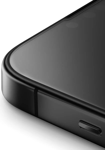 Mbrojtës ekrani xham i temperuar UNIQ Optix Matte për iPhone 15 Plus / 14 Pro Max, me komplet aplikimi