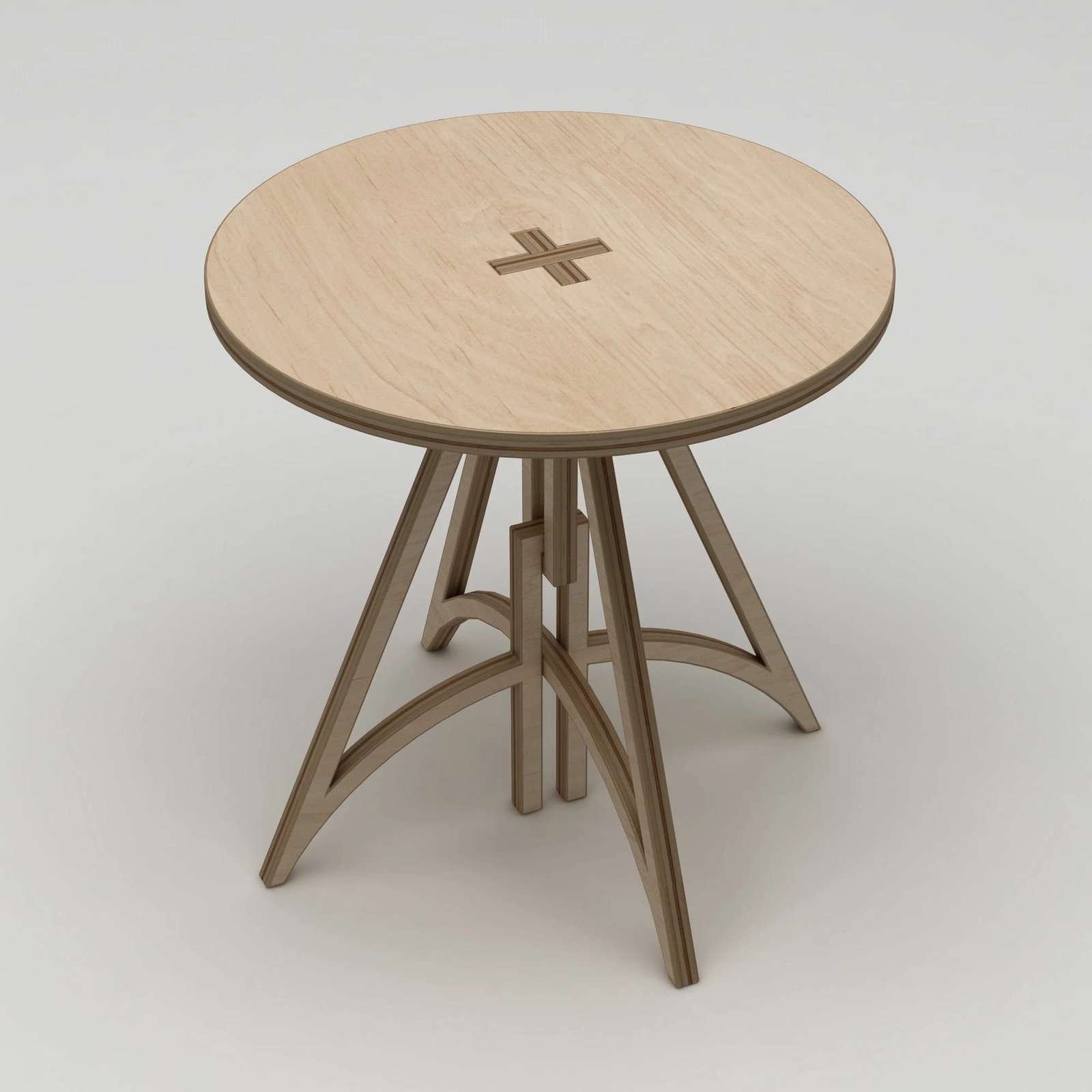 Tavolinë ngrënieje, dru natyral, Skye Decor Orbis