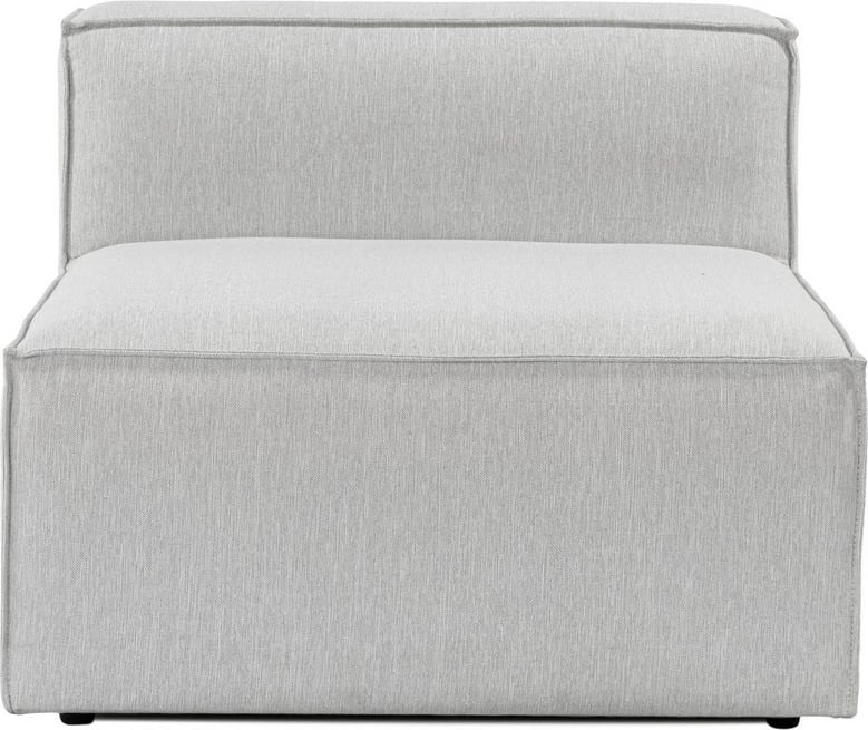 Karrige një vendëshe Atelier del Sofa, Fora O1, ngjyrë gri e çelët