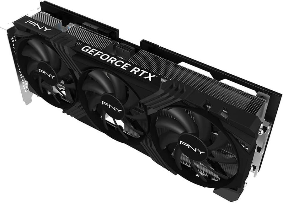 Kartelë grafike PNY GeForce RTX 4070 Ti Super 16GB OC LED TF, 16 GB, GDDR6X, PCI Express x16 4.0, e zezë