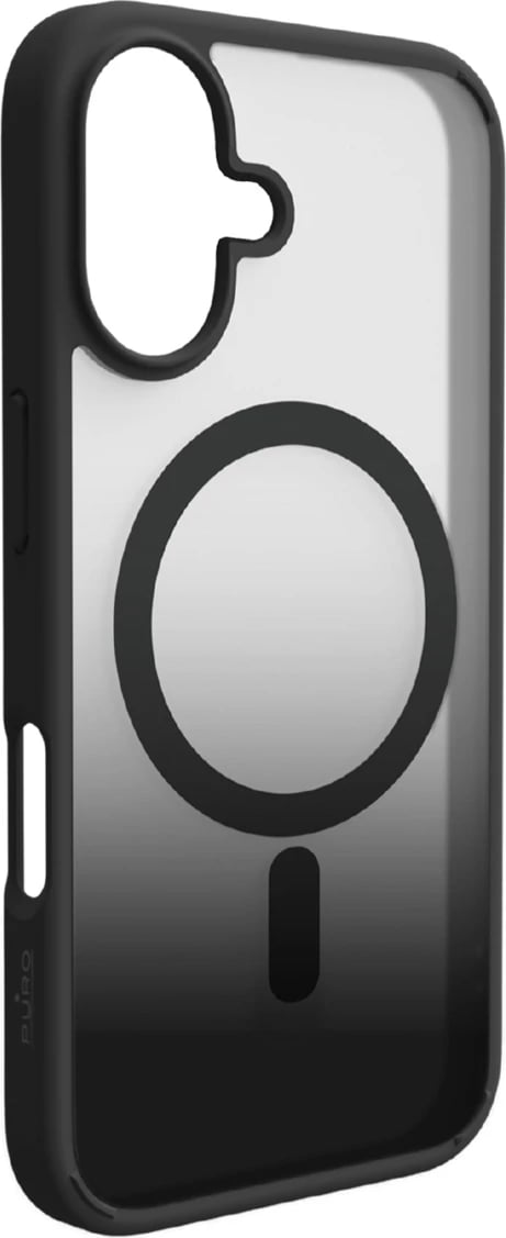 Mbështjellës Puro Gradient për iPhone 17, MagSafe, TPU, i zi