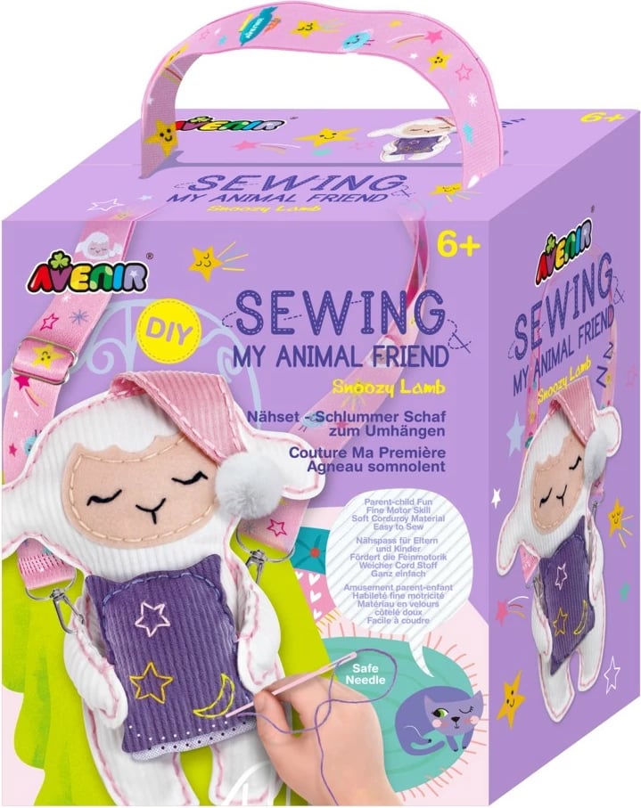 Set qepjeje maskotë dele MG DYSTRYBUCJA CH221818, për fëmijë, Rozë/Vjollcë/Bardhë
