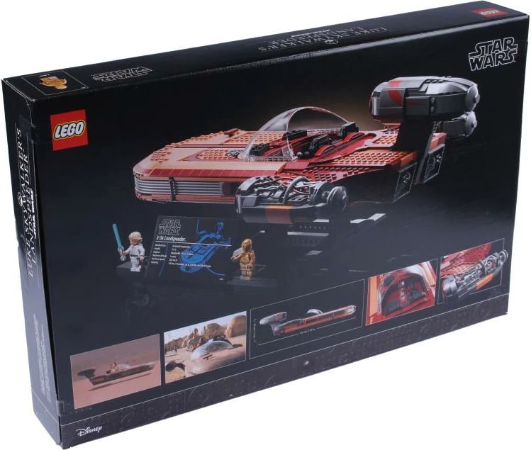 Set LEGO Star Wars Luke Skywalker’s Landspeeder 75341, Ultimate Collector Series, 1890 pjesë, 18+