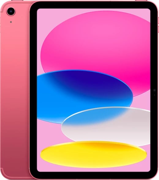 Tablet Apple, iPad (2022), 10.9", Gjenerata 10, Wifi+Celular, 256GB, rozë