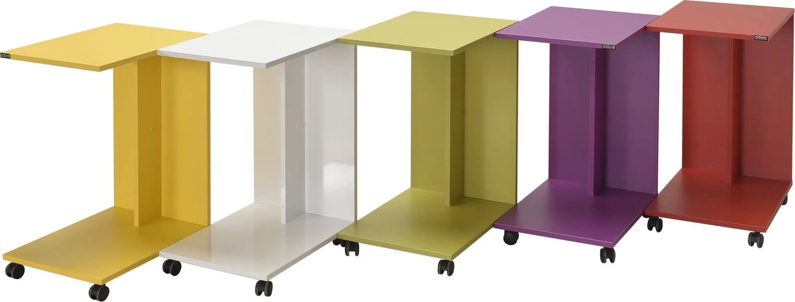 Tavolinë anësore, ngjyrë vjollcë, Hanah Home, Shp-108-Uu-1