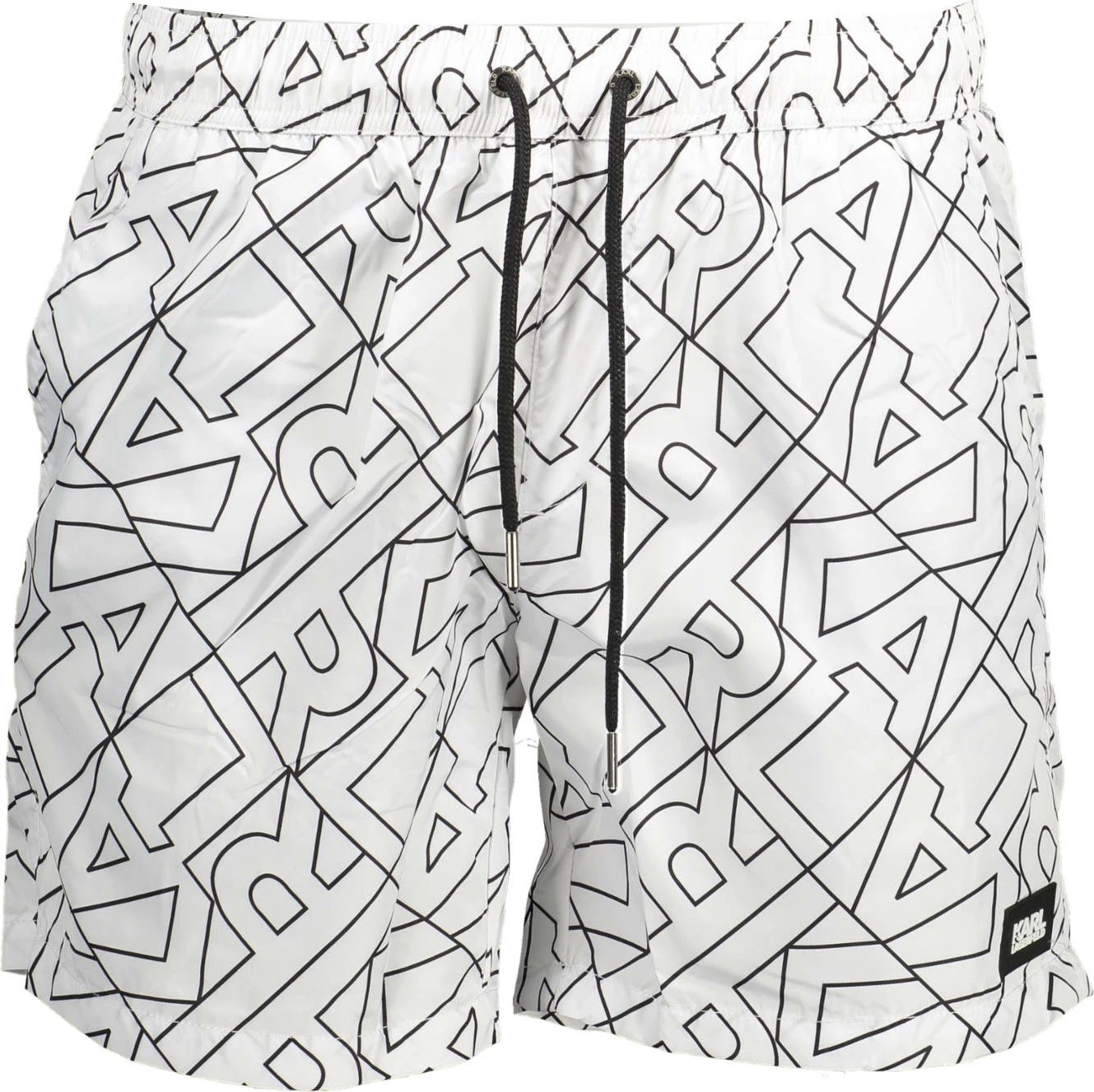Të poshtme noti KARL LAGERFELD BEACHWEAR për meshkuj, të bardha