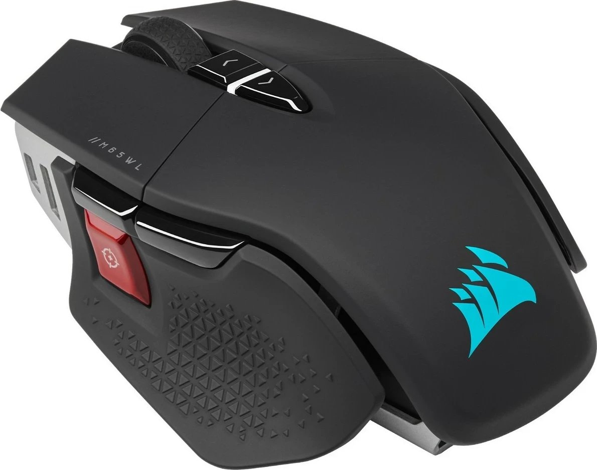 Maus Corsair M65 RGB Ultra Wireless, RGB, 26000 DPI, i zi