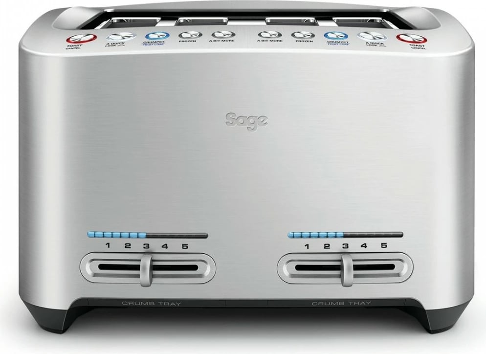 Toaster Sage STA845BAL, 4 feta, alumini i brushuar