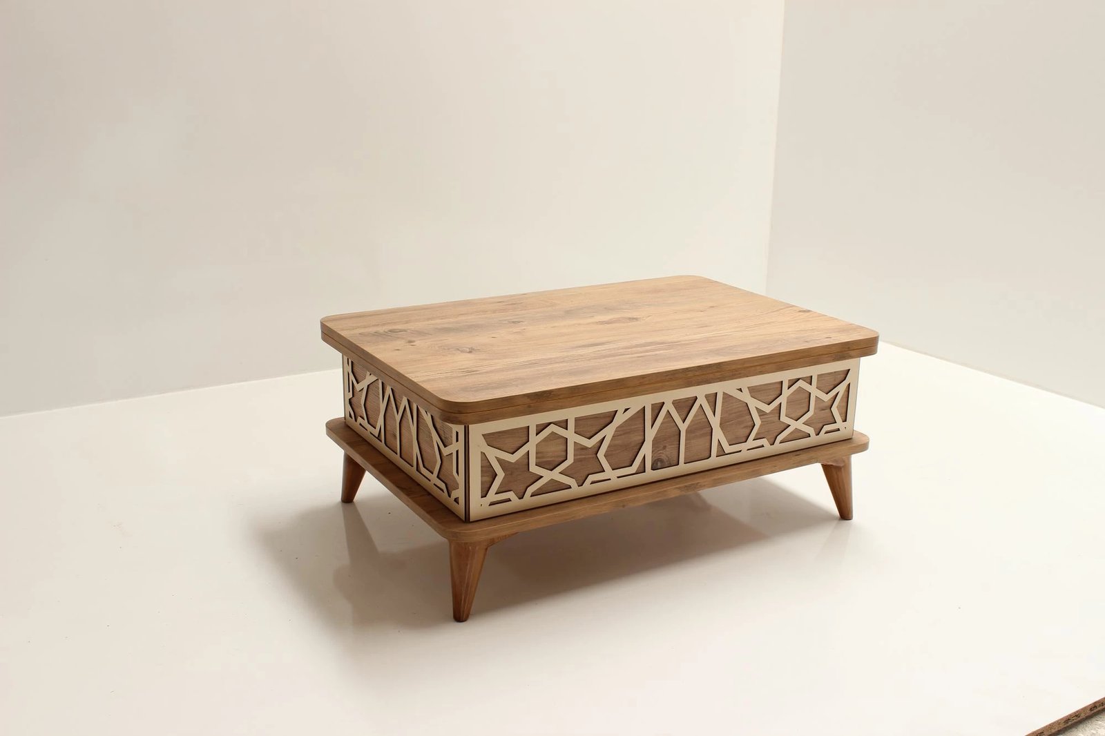 Tavolinë kafeje Skye Decor, ngjyrë pishë, Ada