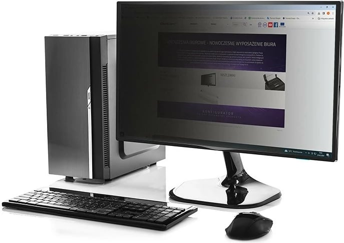 Filtër privatësie Qoltec RODO, 23", 16:9