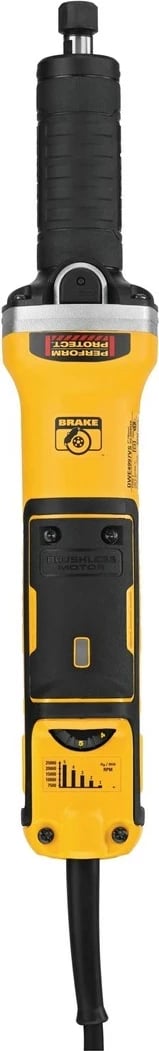 Makinë drejtëbluese DeWALT DWE4997-QS, 1300 W, 25000 RPM, e verdhë/zezë