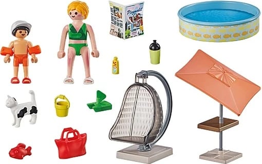 Set figurash Playmobil My Life 71476, 29 pjesë, lojë verore në kopsht