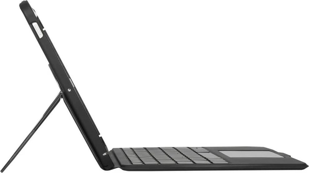 Mbështjellës me tastierë Bluetooth Targus VersaVu për iPad, Nordic, i zi