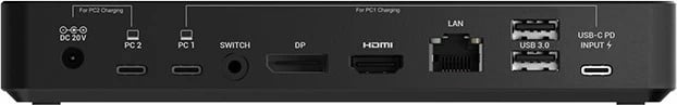 Docking station i-tec USB-C/Thunderbolt KVM Dual Display + Power Delivery 65/100W