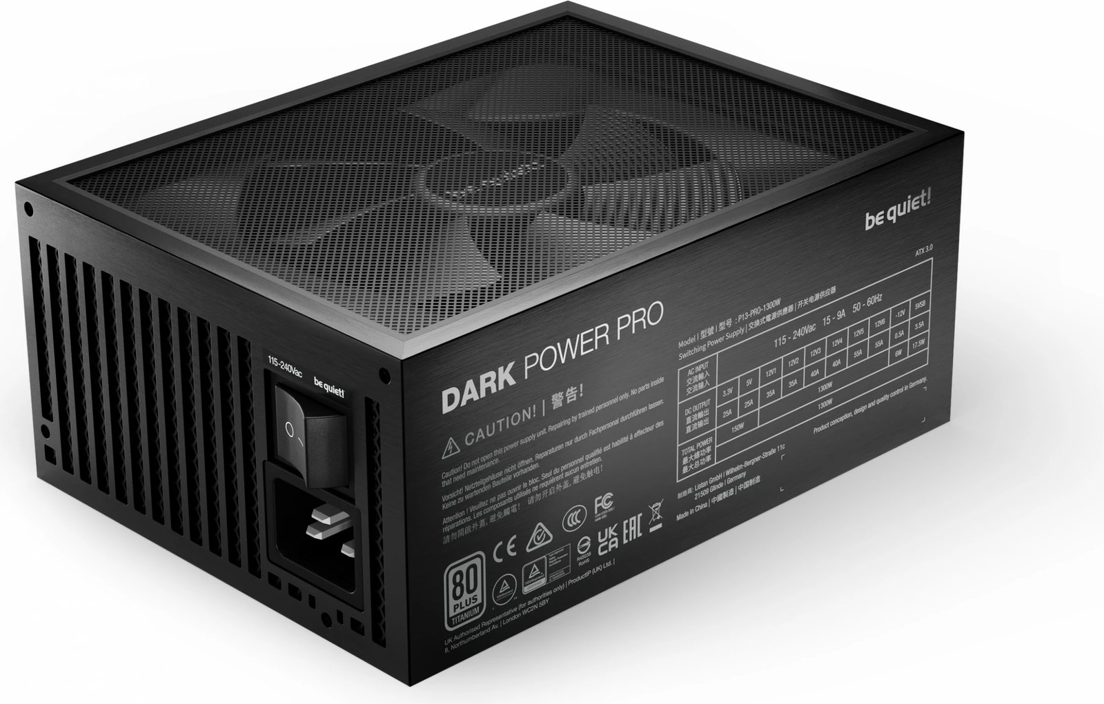 Furnizues energjie Be Quiet! Dark Power Pro 13, 1300W, 80 PLUS Titanium
