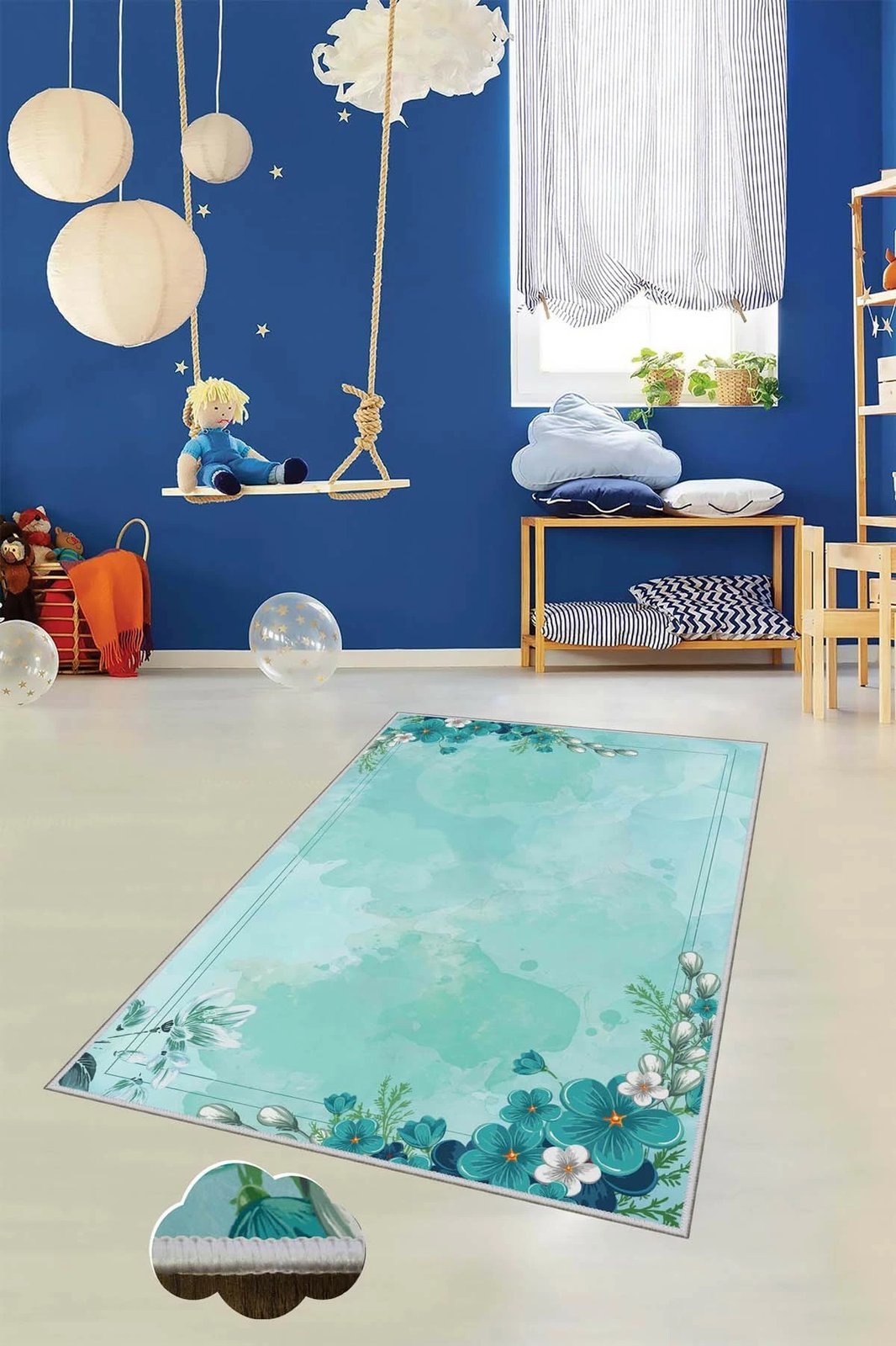 Qilim (50x80) Conceptum Hypnose, HMNT504, shumëngjyrësh