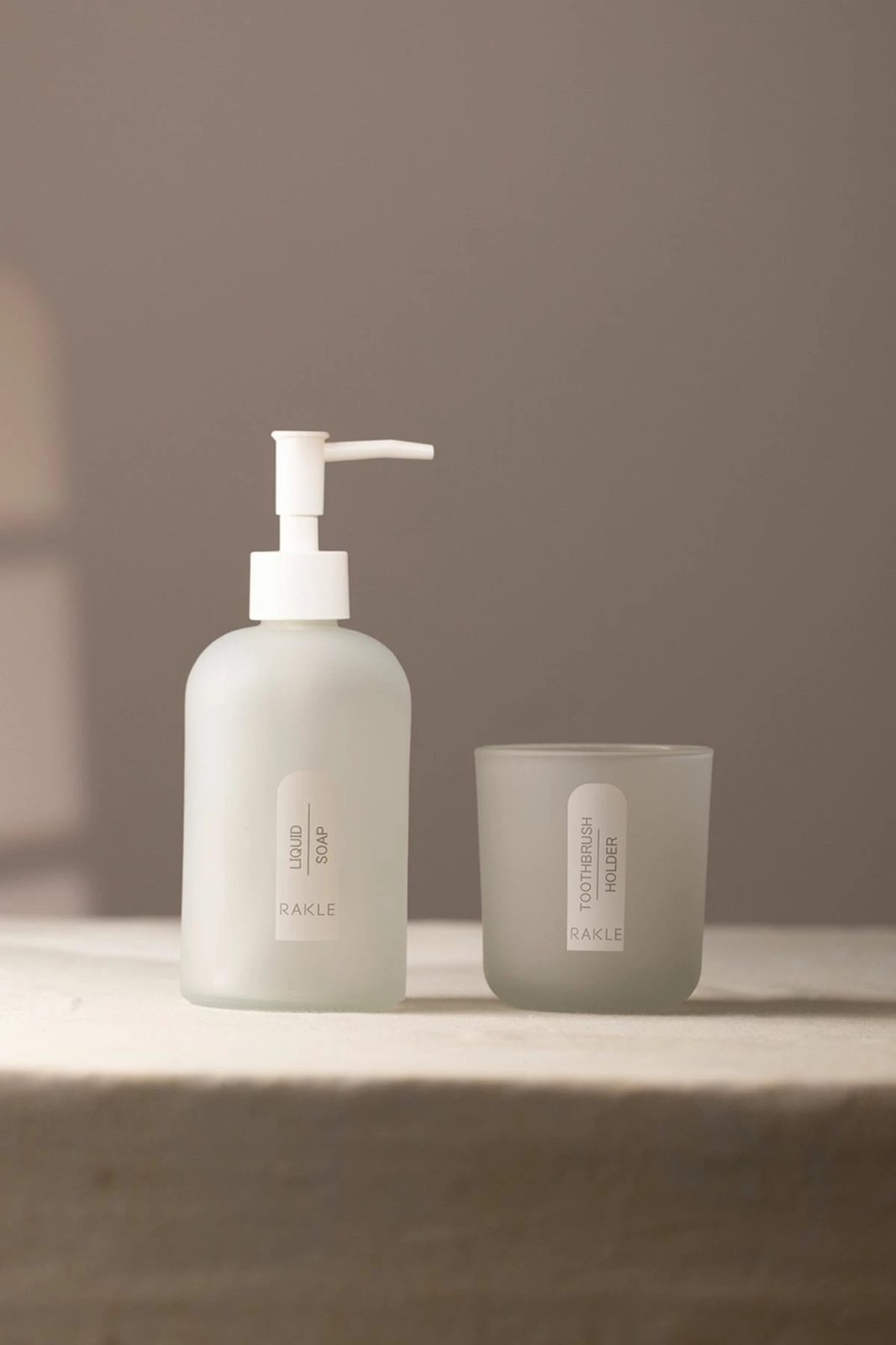 Set banjoje prej xhami, 2 pjesë, Mijolnir, gri, Envy