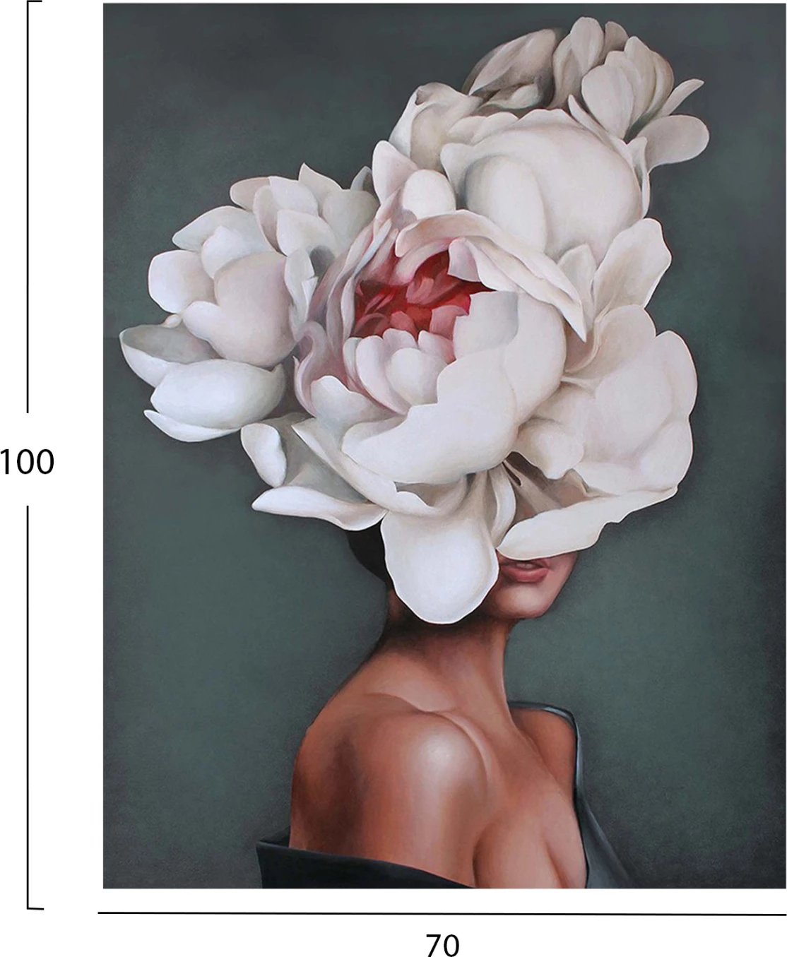 Pikturë muri GOBI FH4769, kanavacë e printuar, 70x3x100cm