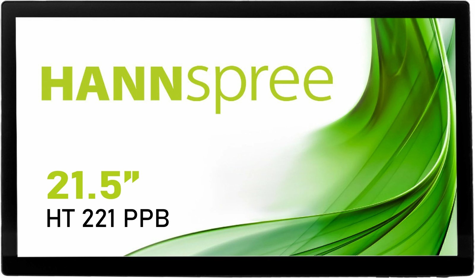 Monitor touchscreen Hannspree HT221PPB, 21.5 inch, Full HD, LED, 4 ms, i zi