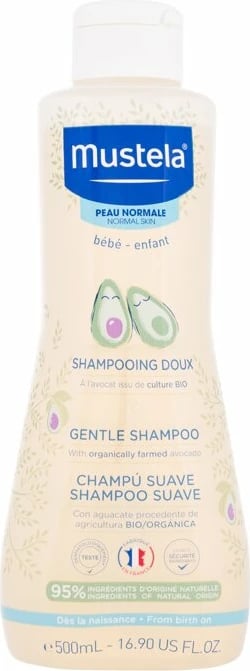 Shampon për fëmijë Mustela Bébé Gentle Shampoo 500ml